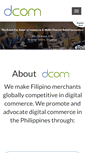 Mobile Screenshot of dcom.ph